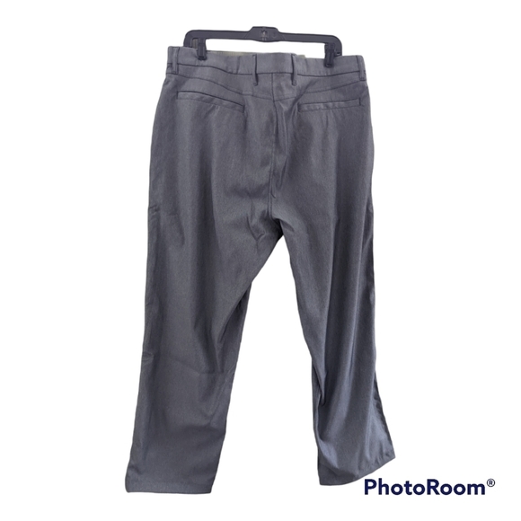 NEW Lands End Gray  Performance pants Size 40X29 - Picture 2 of 7